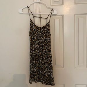 BARELY WORN yellow floral spring dress